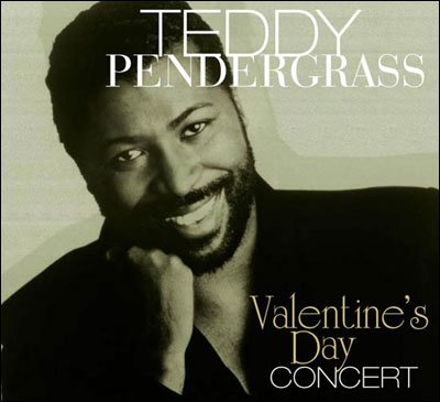 Cover for Teddy Pendergrass. · Valentine's Day Concert (CD)