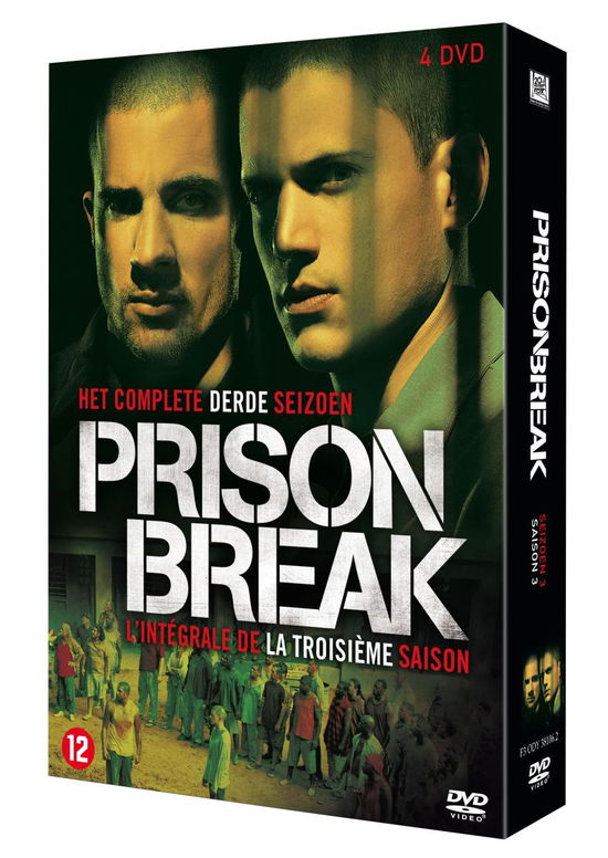 Season 3 - Prison Break - Elokuva -  - 8712626065012 - 