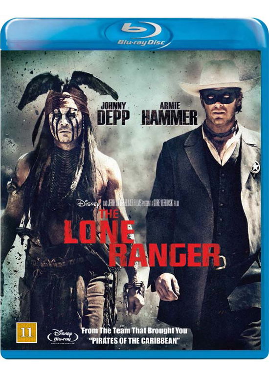 Cover for The Lone Ranger (Blu-Ray) (2013)