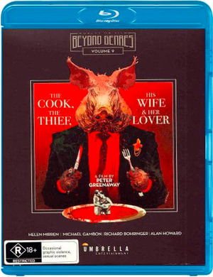 The Cook, the Thief, His Wife and Her Lover (Beyond Genres) (Blu-ray) - Blu - Películas - ARTHOUSE - 9344256022012 - 7 de abril de 2021
