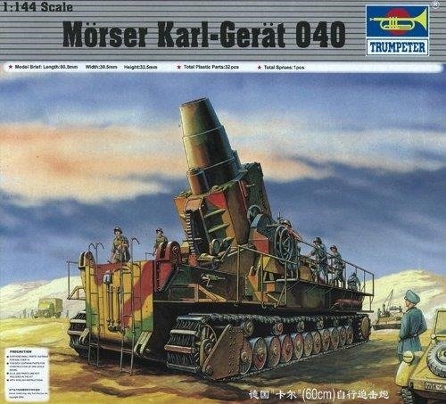 Cover for Trumpeter · Trumpeter - Moerser Karl Geraet 040 (Legetøj)
