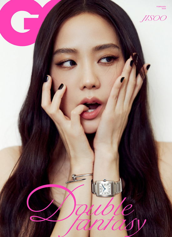 Cover for GQ Magazine Korea February 2023 · Jisoo - Double Fantasy (Magazine) [B edition] (2023)