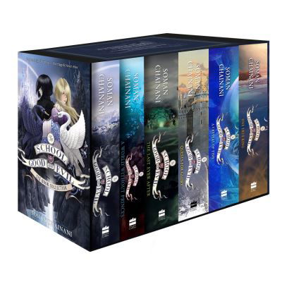 Cover for Soman Chainani · The School For Good and Evil Series Six-Book Collection Box Set (Books 1-6) (Bok) (2021)