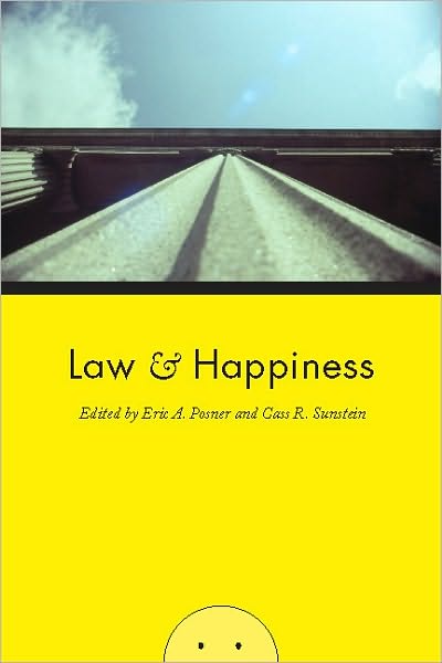 Cover for Eric A. Posner · Law and Happiness (Paperback Book) (2010)