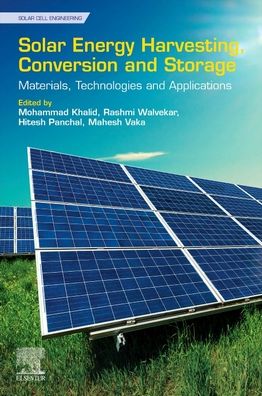 Cover for Mohammad Khalid · Solar Energy Harvesting, Conversion, and Storage: Materials, Technologies, and Applications - Solar Cell Engineering (Paperback Book) (2023)