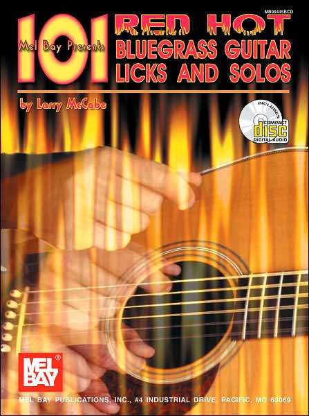 Cover for Larry Mccabe · 101 Red Hot Bluegrass Guitar Licks (Paperback Book) (2002)