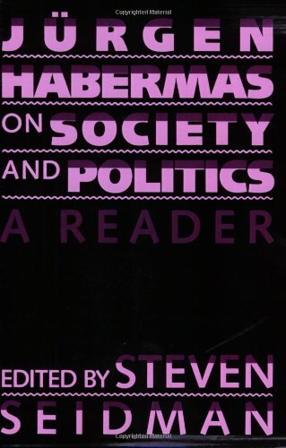 Cover for Jurgen Habermas · Jurgen Habermas on Society and Politics: a Reader (Paperback Bog) [New Title edition] (1989)