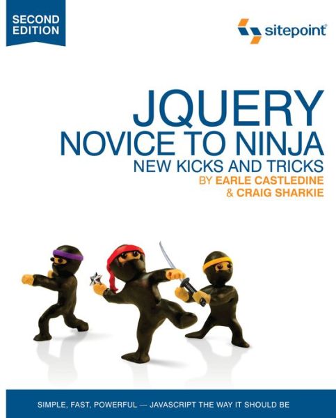 Cover for Earle Castledine · Jquery - Novice to Ninja 2e (Paperback Book) [2 New edition] (2012)