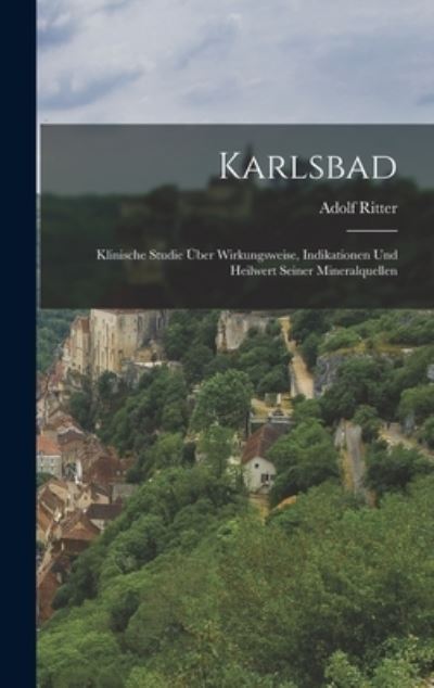 Cover for Adolf Ritter · Karlsbad (Book) (2022)