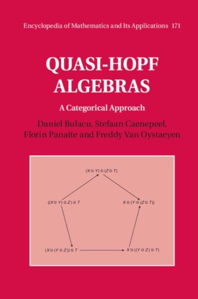 Cover for Bulacu, Daniel (Universitatea din Bucuresti, Romania) · Quasi-Hopf Algebras: A Categorical Approach - Encyclopedia of Mathematics and its Applications (Hardcover Book) (2019)