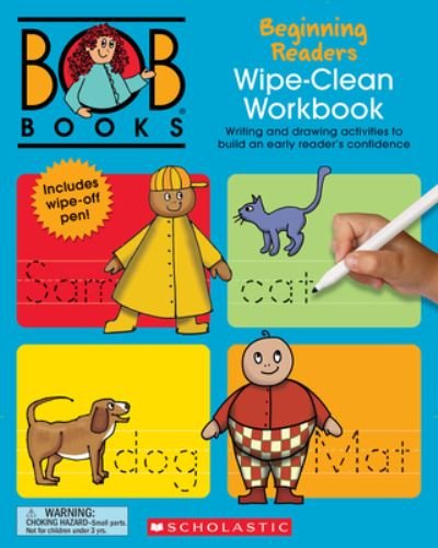 Cover for Lynn Maslen Kertell · Bob Books: Beginning Readers Wipe-Clean Workbook - Stage 1: Starting to Read (Pocketbok) (2023)