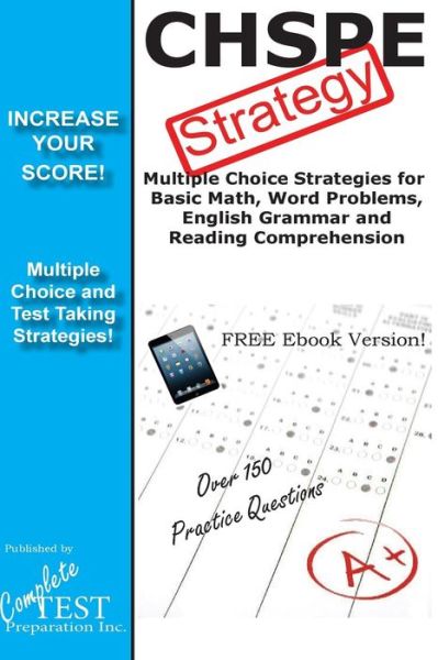 Cover for Complete Test Preparation Team · Chspe Strategy: Winning Multiple Choice Strategies for the California High School Proficiency Exam (Paperback Book) (2013)