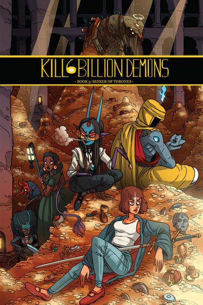 Cover for Tom Parkinson-Morgan · Kill 6 Billion Demons Book 3 (Pocketbok) (2019)
