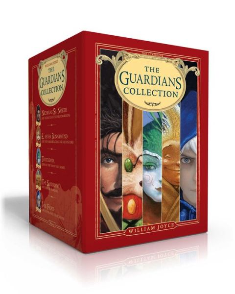 Cover for William Joyce · The Guardians Collection (Boxed Set): Nicholas St. North and the Battle of the Nightmare King; E. Aster Bunnymund and the Warrior Eggs at the Earth's Core!; Toothiana, Queen of the Tooth Fairy Armies; The Sandman and the War of Dreams; Jack Frost - The Gu (Hardcover Book) [Boxed Set edition] (2023)