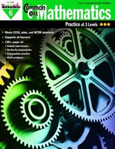 Cover for Multiple Authors · Newmark Learning Common Core Mathematics Practice Book, Grade 6 (Taschenbuch) (2012)