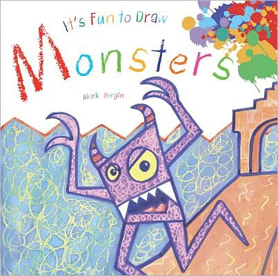 Cover for Mark Bergin · Monsters (It's Fun to Draw) (Hardcover Book) (2012)