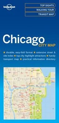 Cover for Lonely Planet · Lonely Planet Chicago City Map - Map (Kartor) (2017)