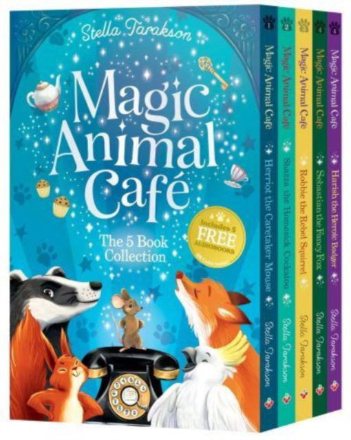 Magic Animal Cafe 5 Book Collection - Magic Animal Cafe - Stella Tarakson - Książki - Sweet Cherry Publishing - 9781802631012 - 7 września 2023