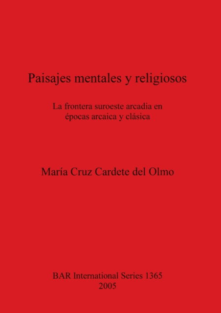 Cover for Maria Cruz Cardete del Olmo · Paisajes mentales y religiosos (Paperback Book) (2005)