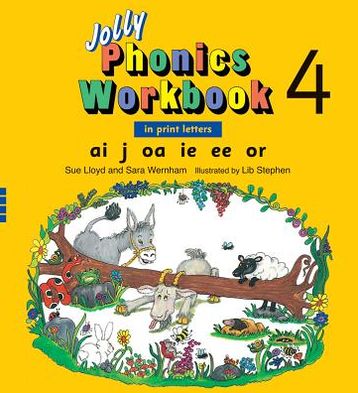 Cover for Sue Lloyd · Jolly Phonics Workbook 4 (Paperback Book) [American English edition] (2008)