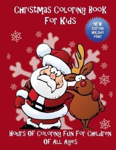 Cover for Zen Journal Team · Christmas Coloring Book For Kids (Paperback Bog) (2015)