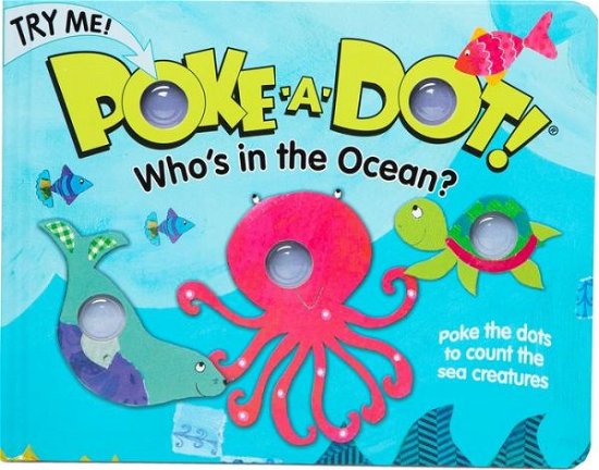 Cover for Melissa &amp; Doug · Poke-A-Dot: Who's in the Ocean (Hardcover bog) (2019)