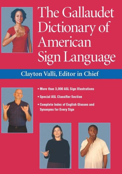 Cover for Peggy Swartzel Lott · The Gallaudet Dictionary of American Sign Language (Paperback Book) (2021)