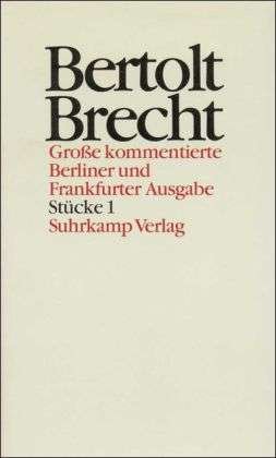 Cover for B. Brecht · Werke.(gr.Berl.)01 (Book)
