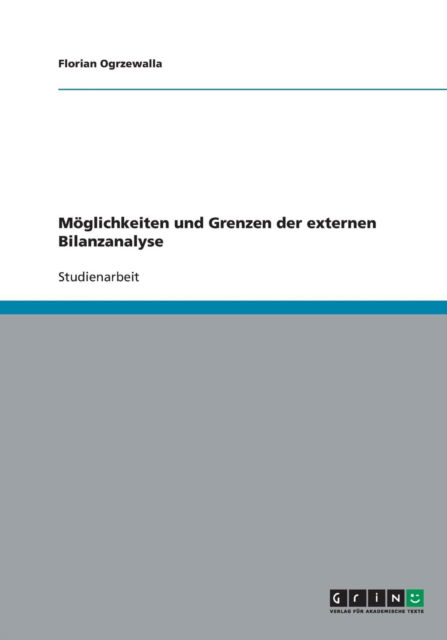 Cover for Ogrzewalla · Möglichkeiten und Grenzen de (Book) [German edition] (2007)