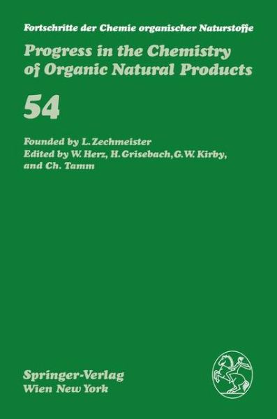 Cover for T Murakami · Fortschritte der Chemie organischer Naturstoffe / Progress in the Chemistry of Organic Natural Products - Fortschritte der Chemie organischer Naturstoffe   Progress in the Chemistry of Organic Natural Products (Taschenbuch) [Softcover reprint of the original 1st ed. 1988 edition] (2012)