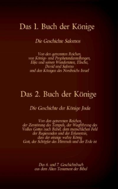 Cover for Martin Luther · Das 6. und 7. Geschichtsbuch aus dem Alten Testament der Bibel (Taschenbuch) (2021)