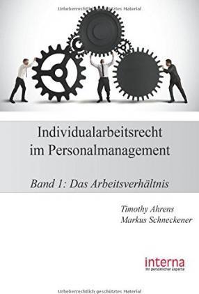 Cover for Ahrens · Individualarbeitsrecht im Pers.1 (Book)