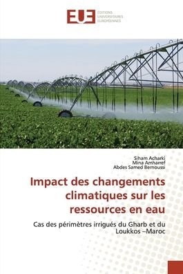 Cover for Siham Acharki · Impact des changements climatiques sur les ressources en eau (Paperback Bog) (2021)
