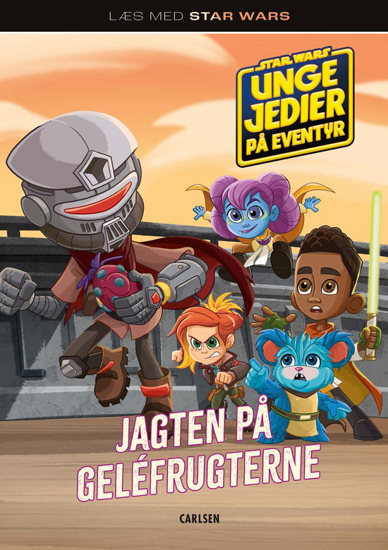 Cover for Star Wars · Læs med Star Wars: Læs med Star Wars - Unge jedier på eventyr: Jagten på geléfrugterne (Gebundesens Buch) [1. Ausgabe] (2024)