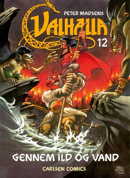 Valhalla: Valhalla (12) - Gennem ild og vand - Henning Kure; Peter Madsen - Bøger - CARLSEN - 9788756274012 - 4. maj 2001