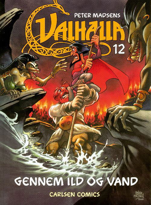 Valhalla: Valhalla (12) - Gennem ild og vand - Henning Kure; Peter Madsen - Böcker - CARLSEN - 9788756274012 - 4 maj 2001