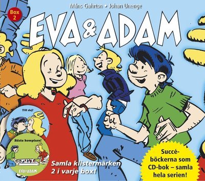 Cover for Måns Gahrton · Eva &amp; Adam: Eva &amp; Adam Box 2 (bok 3-4) (Lydbok (CD)) (2005)