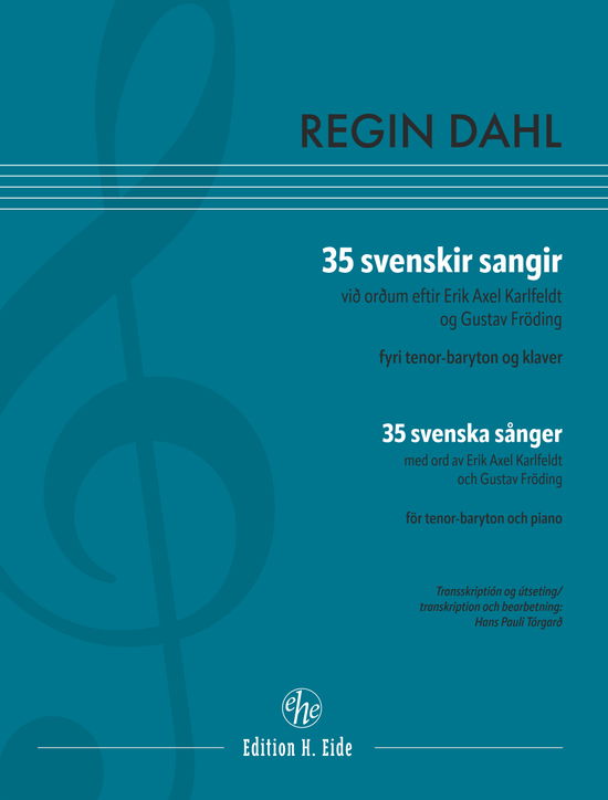 Cover for Regin Dahl · 35 svenska sånger / 35 svenskir sangir (Sewn Spine Book) [1. wydanie] (2022)