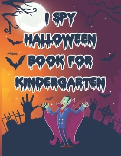 Cover for John Williams · I Spy Halloween Book for Kindergarten (Pocketbok) (2020)