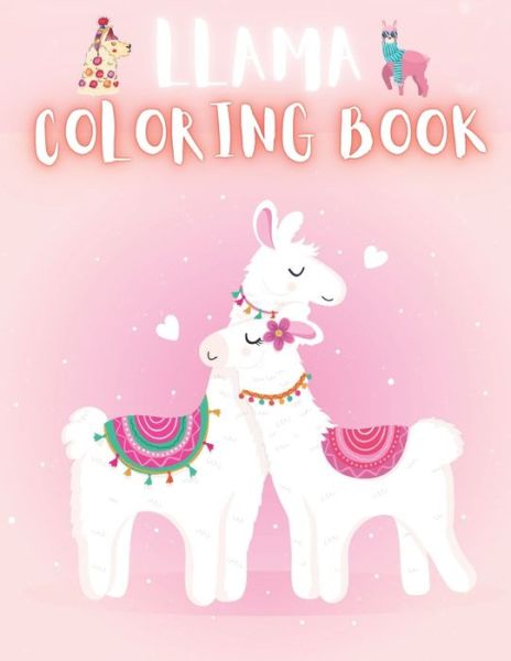 Cover for To The Point · Llama Coloring Book (Paperback Bog) (2020)