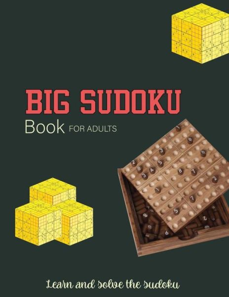 Cover for Huel Fletcher Huel · BIG Sudoku Book for Adult: Sudoku Puzzles &amp; Solutions, Easy to Hard Puzzles for Adults (Paperback Book) (2021)