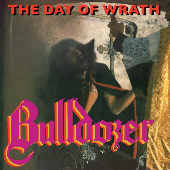 Cover for Bulldozer · The Day of Wrath (Green &amp; Magenta Splatter) (LP) (2022)