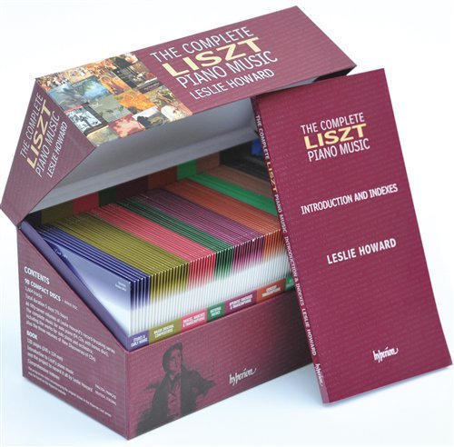 Liszt: Complete Piano Music - Leslie Howard - Musiikki - HYPERION - 0034571145013 - tiistai 8. helmikuuta 2011