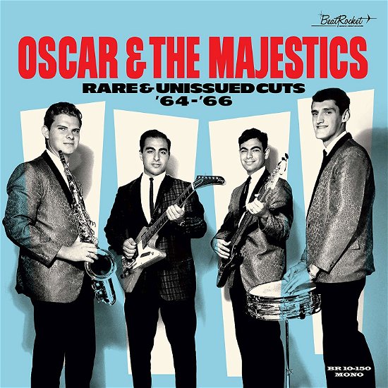 Cover for Oscar &amp; the Majestics · RSD 2019 - Rare &amp; Unissued Cuts '64-'66 (Red Vinyl) (10&quot;) [Reissue edition] (2019)
