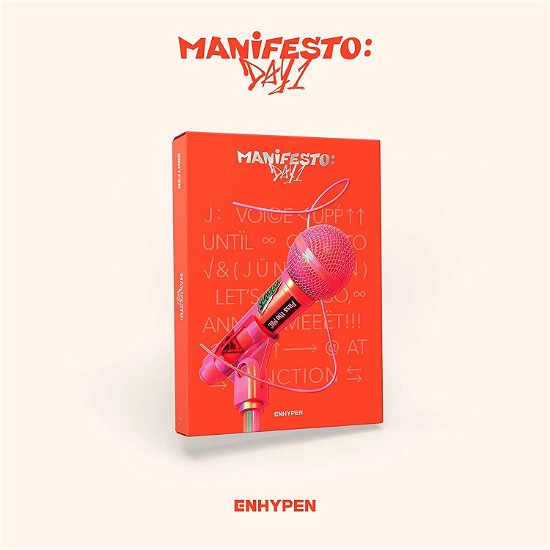 Cover for Enhypen · Manifesto : Day 1 (J Ver.) (CD) (2022)