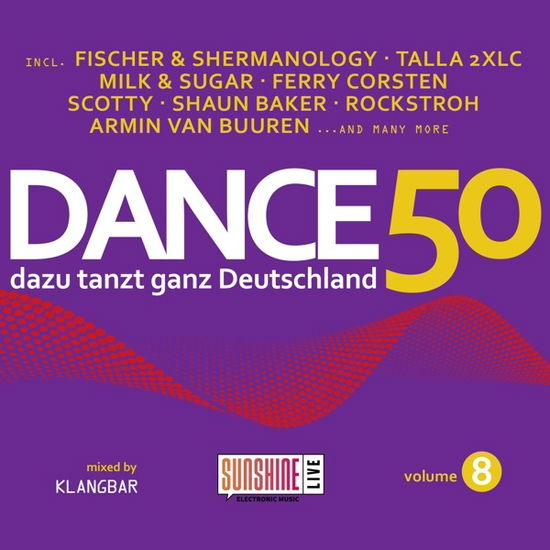Cover for Dance 50 Vol.8 · Dance 50 Vol. 8 (CD) (2022)
