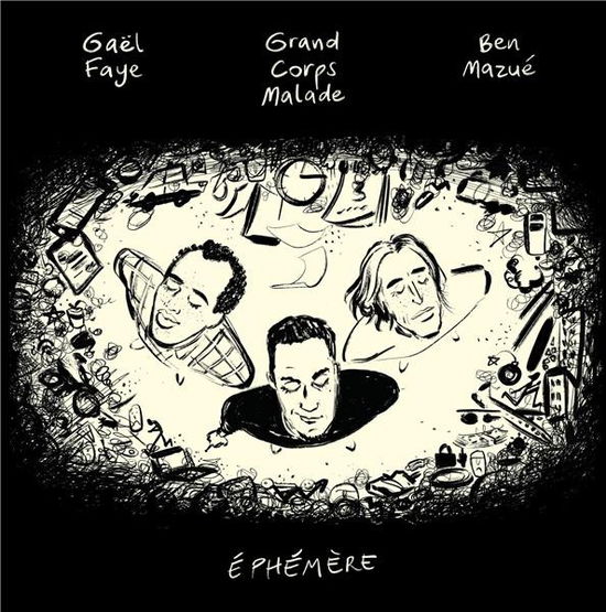 Cover for Grand Corps Malade, Ben Mazue &amp; Gael Faye · Ephemere (LP) (2022)