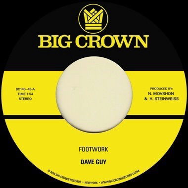 Footwork / Morning Glory - Dave Guy - Muzyka - BIG CROWN RECORDS - 0349223014013 - 1 marca 2024