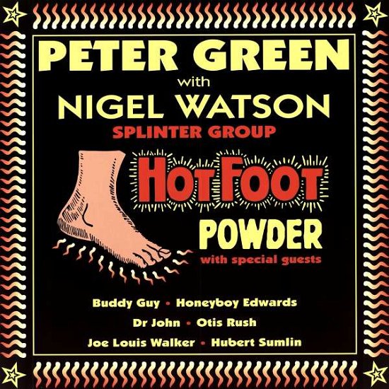 Cover for Peter Green &amp; Nigel Watson · Hot Foot Powder (Yellow Vinyl) (LP) (2019)