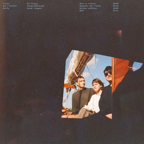 Cover for Klo Pelgag &amp; Joseph Mihalcean &amp; Samuel Gougoux · Sieste Sur L'oreille Droite (LP) (2024)